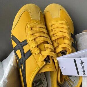 Onitsuka Tiger Yellow MEXICO 66 SLIP-ON Series Sneakers